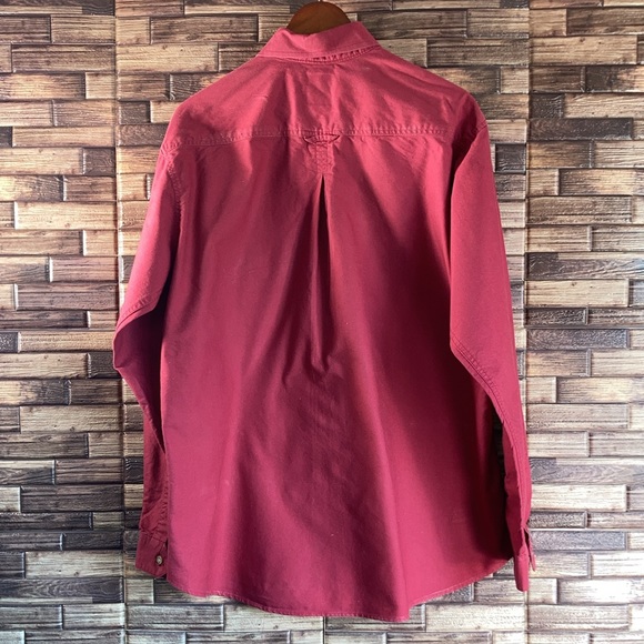 Rough Stock Panhandle Slim Mens Large Shirt USA Made - Picture 2 of 7